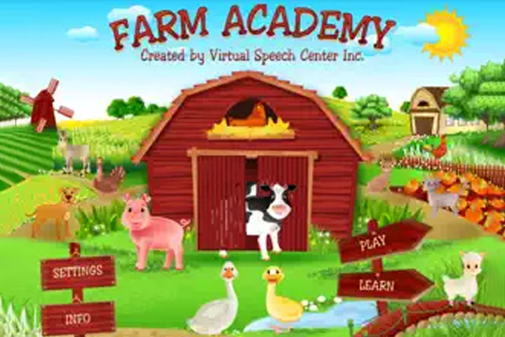 Farm Academy speech theraphy apps for toddlers