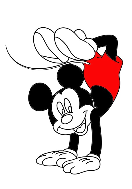 Mickey-Walking-on-Hands