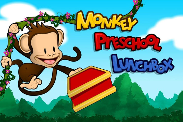 Monkey preschool lunchbox app