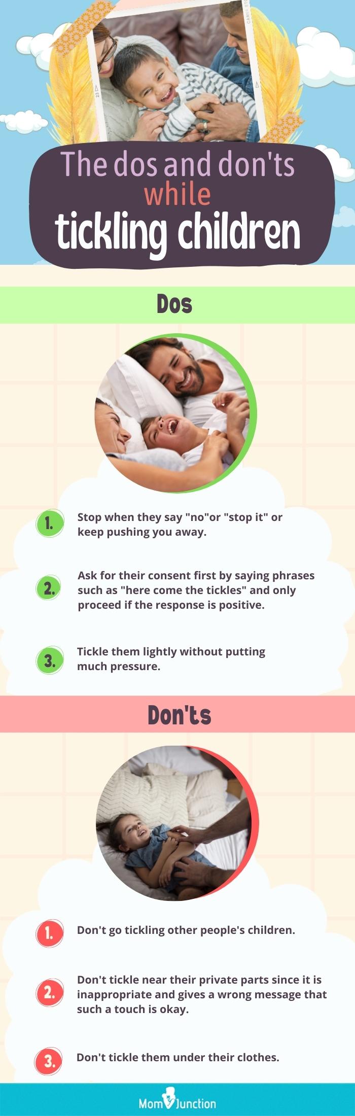 things you should know about tickling children (infographic)